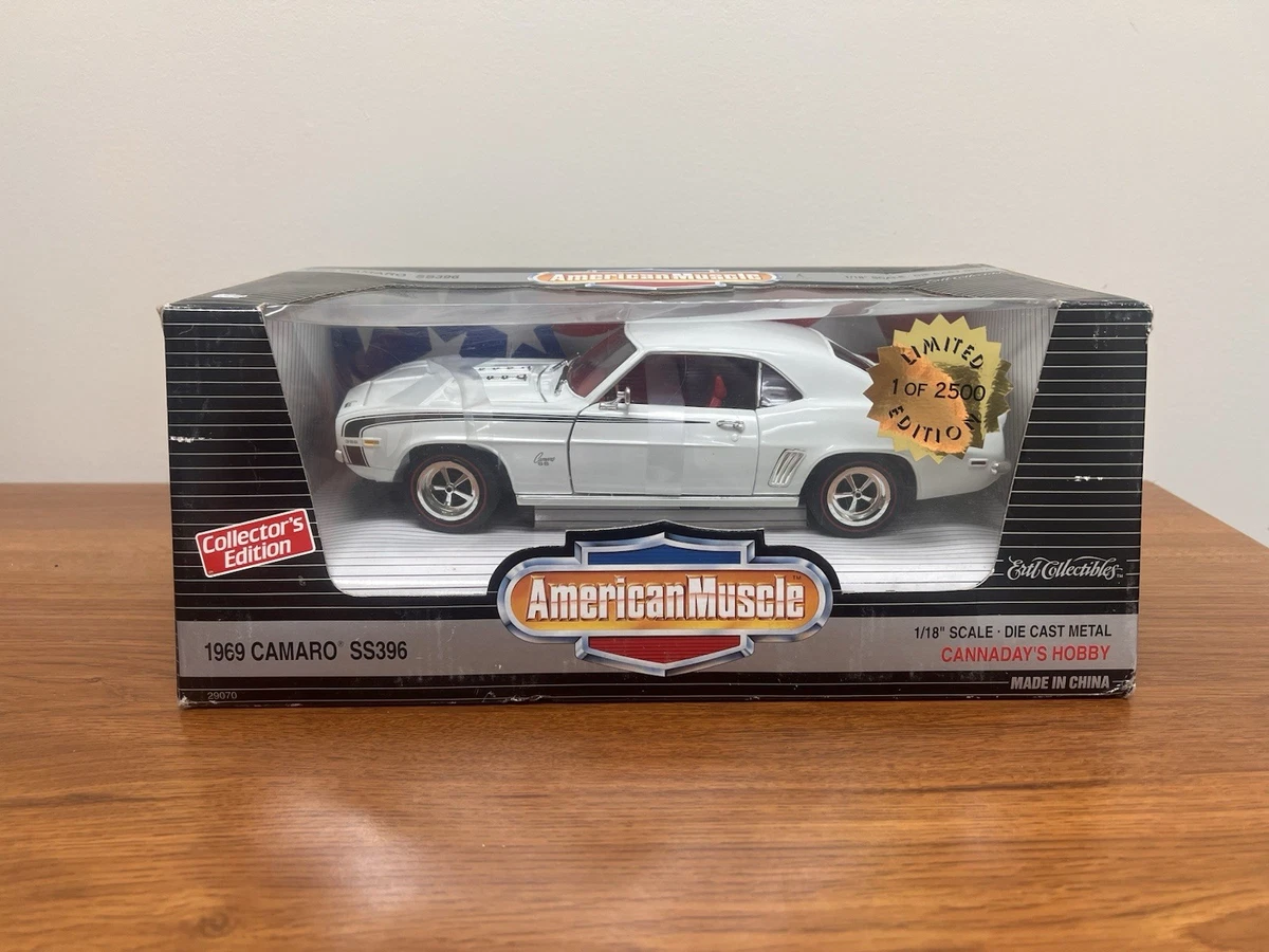 LIMITED EDITION ERTL American Muscle 1/18 1969 Camaro SS396 - 1 of