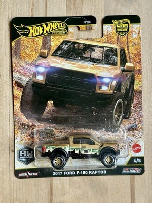 Mattel Hot Wheels Premium Car Culture 2017 Ford F-150 Raptor
