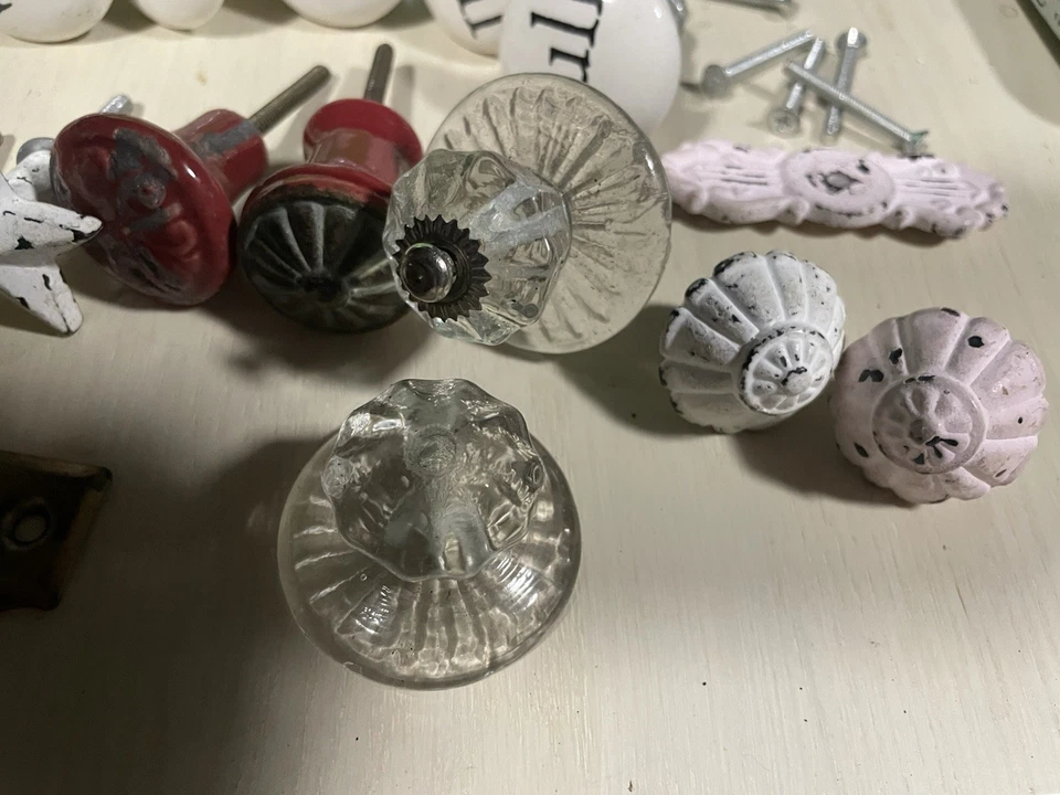 vintage Rare Hard To Find door hardware 22pcs Mixed Lot - Image 2 of 4