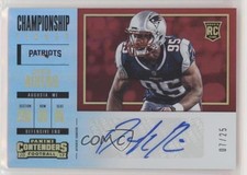 2017 Panini Contenders Championship Ticket 7/25 Derek Rivers #279 Auto 0nr3