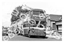 Bus Photograph WOLVERHAMPTON C.T. FJW 471 [471] Trolleybus '62