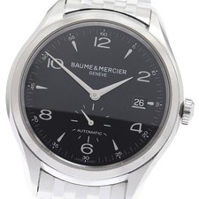 Baume & Mercier Clifton MOA10100 Small seconds black Dial Automatic Men's_910702