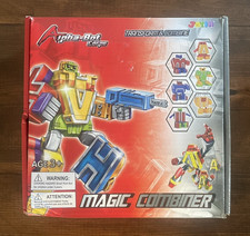 Lakeshore Alpha-Bots 26 Alphabet Transformer Robots Learning Toy Alphabots W/box