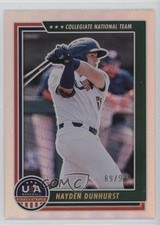 2022 Panini USA Baseball Stars & Stripes Holo Gold 89/99 Hayden Dunhurst #8 16cj