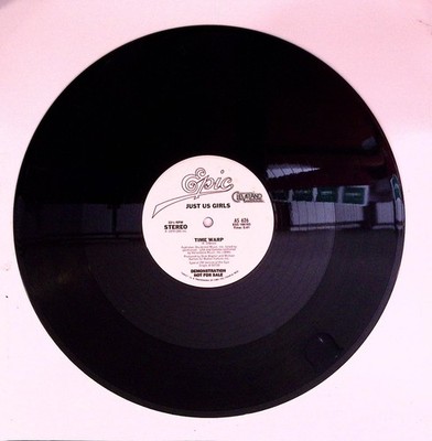Just Us Girls 12'' Single ''Time Warp / By The Fire'' NM EX Promo BX16