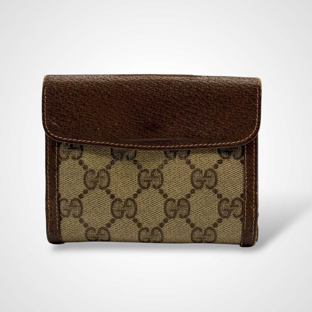 Gucci Wallet GG Pattern Interlocking Compact 12cm… - image 4