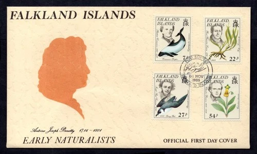 Falkland Islands - 1985 Early Naturalists First Day Cover