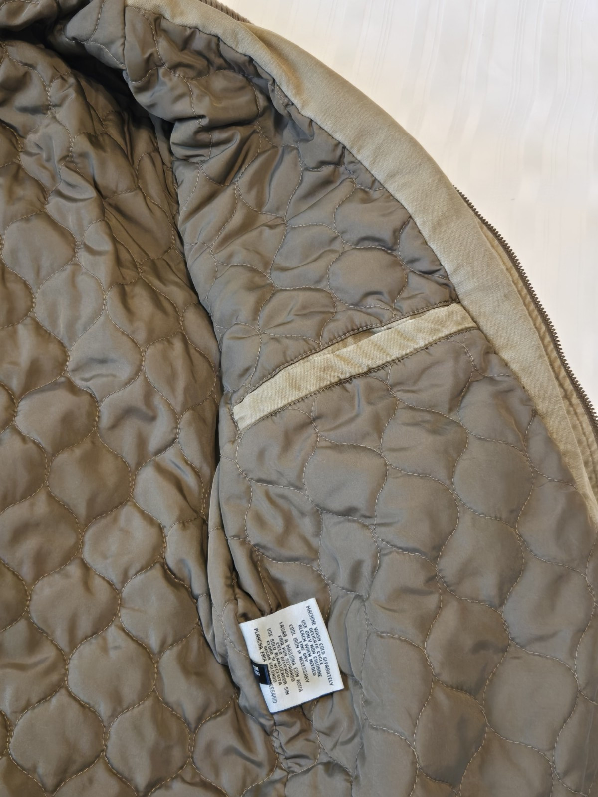 Levis Tan Fall/Winter Jacket, Full Zip, Cotton,Li… - image 15