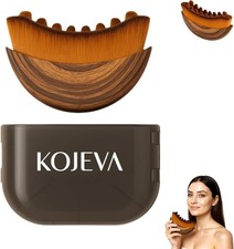 Lymphatic Contour Face Brush - Lymphatic Facial Drainage Brush - Dry Soft Organi