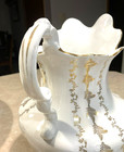 1938 Homer Laughlin Large Wash Basin, Pitcher, Shaving Mug, And Soap Dish — photo 9