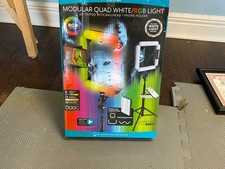 Bower Modular Quad White RGB Light for Photo and Video Shoots