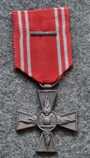 REGNO POMPIERI VV.FF. CROCE D'ANZIANITÁ SERVIZIO NEL CORPO DEI VIGILI DEL FUOCO