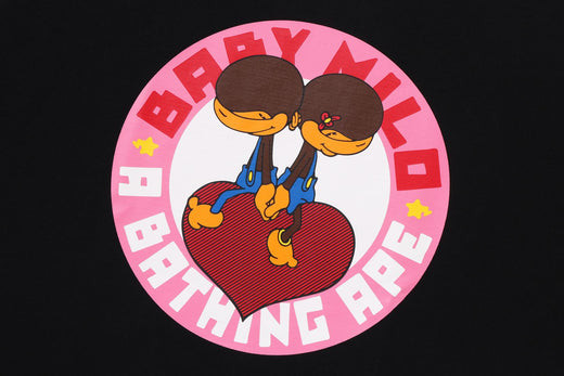 A Bathing Ape Heart Baby Milo Tee Black 2m20-110-004 thumbnail 4