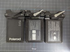 Set of 3 Polaroid Film Holders Model 545 and 545i