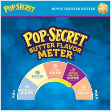 Pop Secret Microwave Popcorn, Movie Theater Butter Flavor, 3 oz Sharing Bags, 18