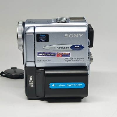 Sony Handycam DCR-PC9E Camcorder NightShot MiniDV Tape Digital