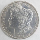1887-P Morgan Silver Dollar $1 Circulated Philadelphia 90% Silver Raw
