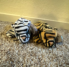 Ty Beanie Babies Blizzard & Stripes Striped Cat Plush Lot of 2 w/ Tags 1996 — photo 1