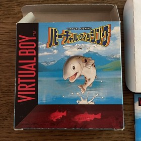 Virtual Fishing (Nintendo Virtual Boy, 1995) 100% COMPLETE IN BOX