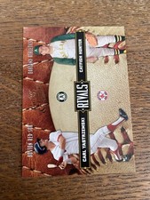 2004 Donruss Leather & Lumber Rivals Carl Yastrzemski Catfish Hunter/ 2499