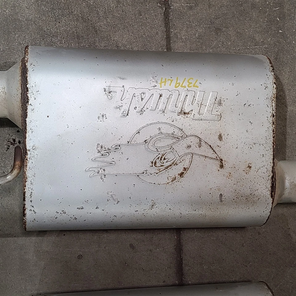 Silenciadores Thrush 2-1/4" entrada 2-1/4" salida para 94-04 Ford Mustang Aa7379 Foto 2 de 4