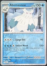 Abomasnow 060/182 Sv10: Destined Rivals Reverse Holo NM