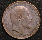 1904 Edward VII Farthing — photo from another recent sale