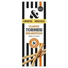 Crosta and Mollica | Grissini Torinesi Classic Breadsticks 120g | 6 x 120g