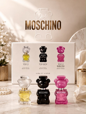 Moschino Toy 2/Toy Boy/Toy 2 Bubble Gum Spray Gift Set 3x30 mL