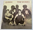 QUEEN "THE WORKS" 1984 UK VINYL LP W/ LYRIC INNER A3 / B1 RADIO GA GA