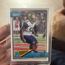 2018 VITA VEA CLASSIC /175 FOOTBALL ROOKIE CARD # 237. rookie card picture