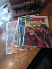Lot Of 5 Vintage Daredevil Comic Books.  Marvel Comics.  #29,54,55,136,154