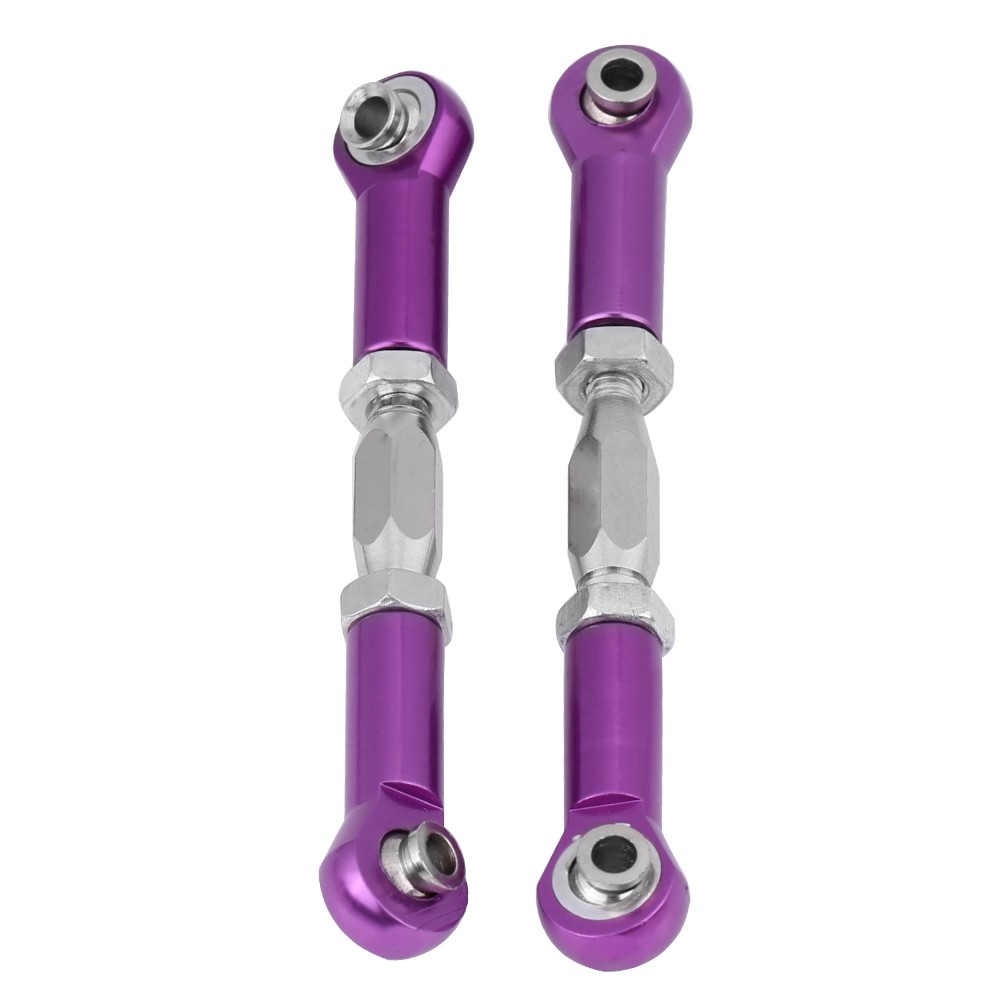 CNC Machined Aluminium Alloy Steering Linkage Rod RC Car Upgrade Accessory Parts