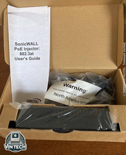 NEW - SonicWALL 01-SSC-5545 GigaBit PoE Injector With Power Cord