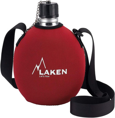 Laken Clasica 1 Liter Trinkflasche Kantine rot