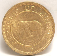 Liberia, 1937 1/2 Cent, KM10, UNC-UNC+, as struck, NR, 12-28