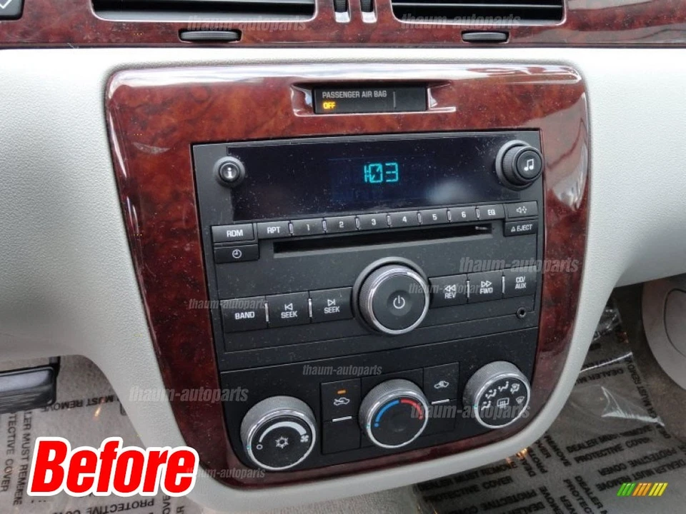 Radio CarPlay Android13 GPS navegación estéreo para auto Chevrolet Impala 2006-2012 9,7"" Foto 2 de 4