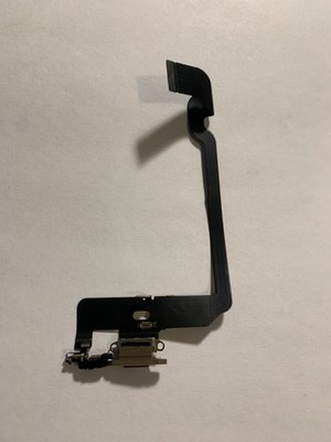 Apple iPhone XS original oem Charging Port microphone Flex gold
