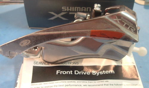Shimano XTR M901 28.6MM Neuf / Cache Vtt Dérailleur Avant Vintage-Tp / BS-7