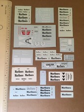 WATER SLIDE SILK SCREENED DECALS 1/43 SCALE FERRARI SPONSOR M43-1