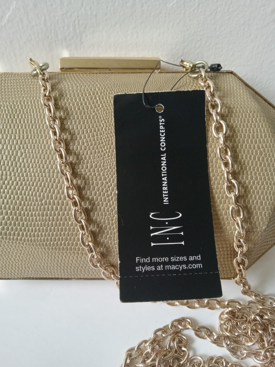 Gold Clutch Macys Clutch International Concepts Macy's Cell