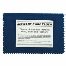 Jewelry Polishing Cloth Clean Restore Shine Protect Silver Gold Copper