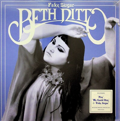 BETH DITTO- Fake Sugar LP (NEW 2017 Vinyl) THE GOSSIP Singer SOLO ALBUM inc Fire