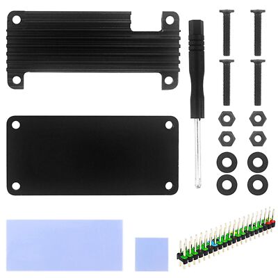 Raspberry Pi Zero 2W Aluminum Shell w/Heat Dissipation Protectie Enclouse