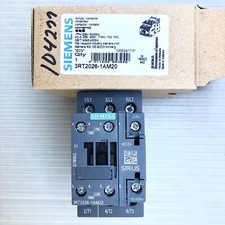 SIEMENS 3RT2026-1AM20 CONTACTOR 208V, 50/60HZ, AC-3 25A, 400V, 11KW, 1NO, 1NC
