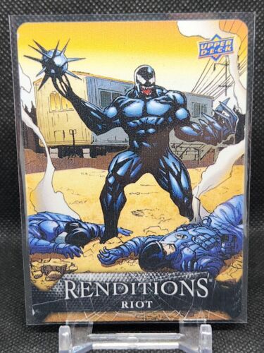 2024 Upper Deck Marvel Renditions Spider-Man Metal #26 Riot /25