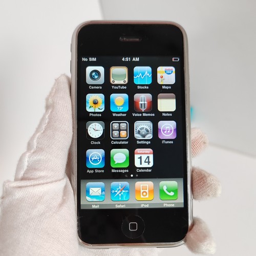 Apple iPhone 1st gen (iPhone 2G) 8GB 2MP 3.5" iOS 3.1.3 NO.02 - 第 1/10 張圖片