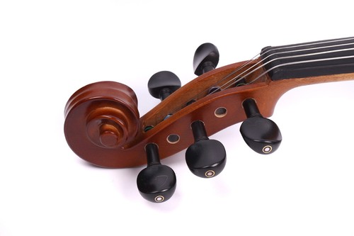 Full Size Viola 5string Viola Solid wood made with ebony wood fittings - Picture 4 of 10