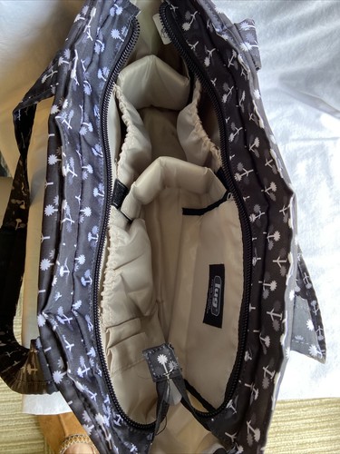 Lug Black/Gray Streetcar Shoulder Handbag Purse Tote READ DESCRIPTION - Picture 5 of 12