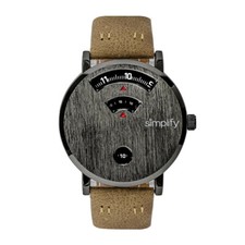 tmc ☺︎様 Simplify The 7000 Quartz Black Dial Unisex Watch Sim7006 for